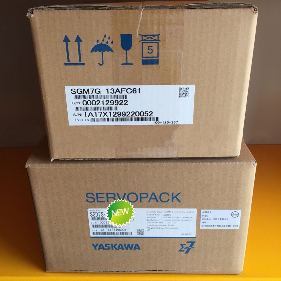 new 1PC YASKAWA SGM7G-13AFC61 AC Servo Motor SGM7G13AFC61 - YASKAWA
