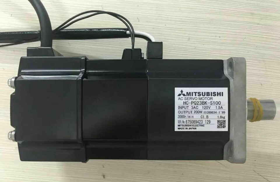 new 1PCS Mitsubishi HC-PQ23BK-S100 AC Servo Motor In Box ping - MITSUBISHI