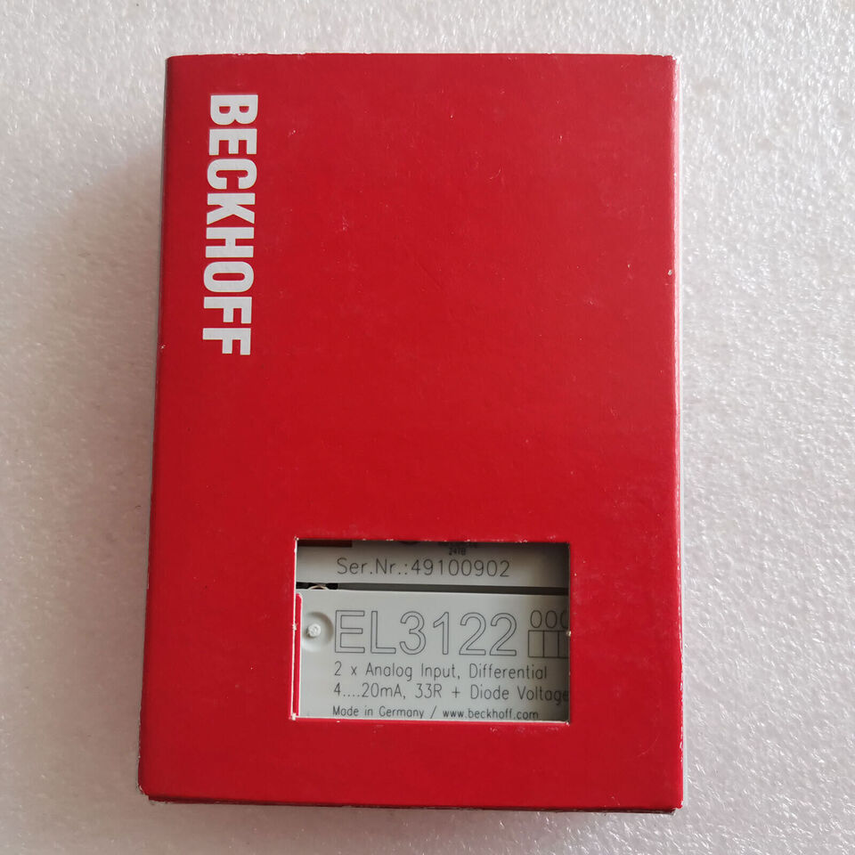 new 1PC BECKHOFF EL3122 PLC In Box ping EL 3122 - BECKHOFF