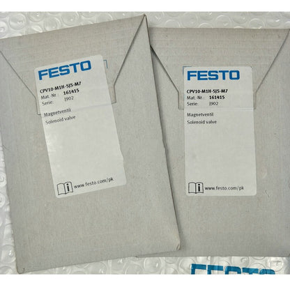 new 1PC Festo CPV10-M1H-5JS-M7 161415 Solenoid Valve ping - FESTO