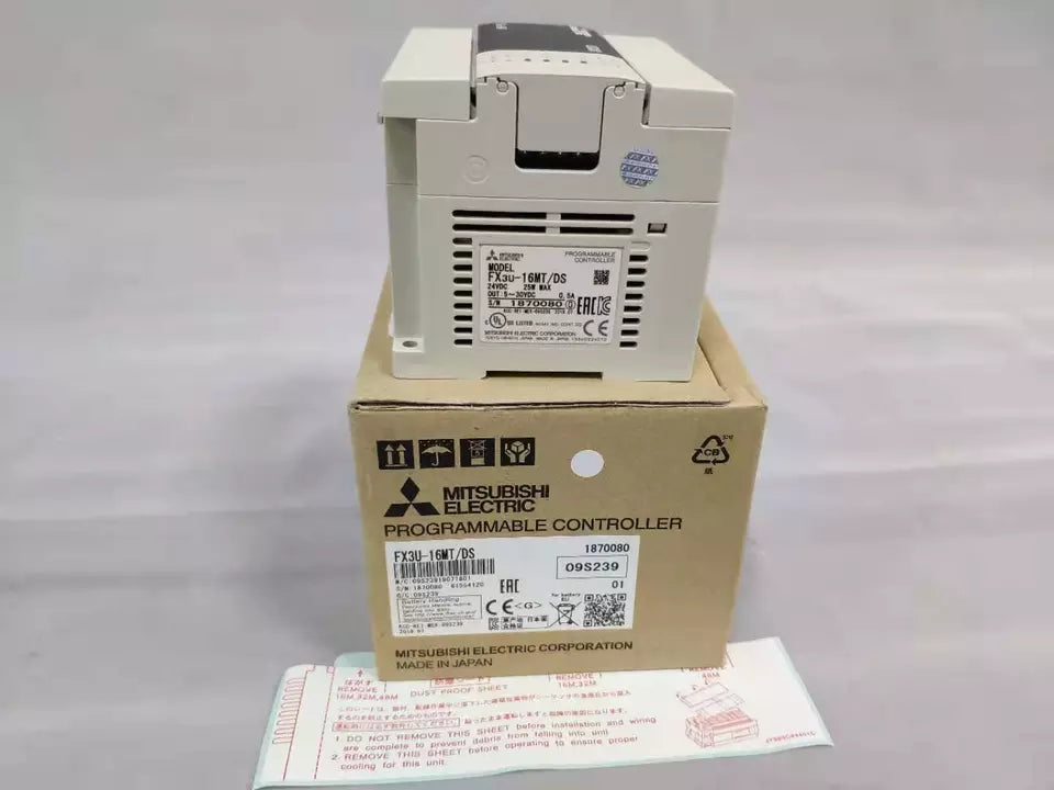 new Mitsubishi FX3U-16MT/DS Programmable Controller One FX3U-16MT-DS - MITSUBISHI
