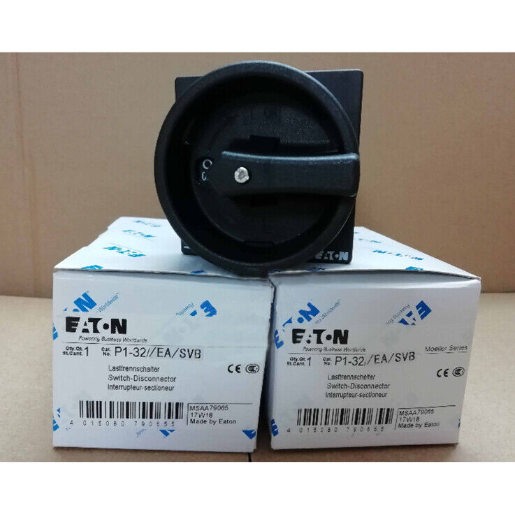 new Eaton Moeller P1-32/EA/SVB P132EASVB 1PC  Isolation Switch Moeller