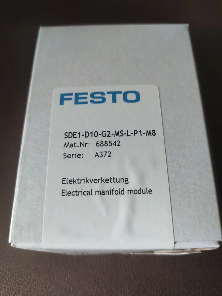 Festo Pressure Switch SDE1-D10-G2-MS-L-P1-M8 688542 - FESTO