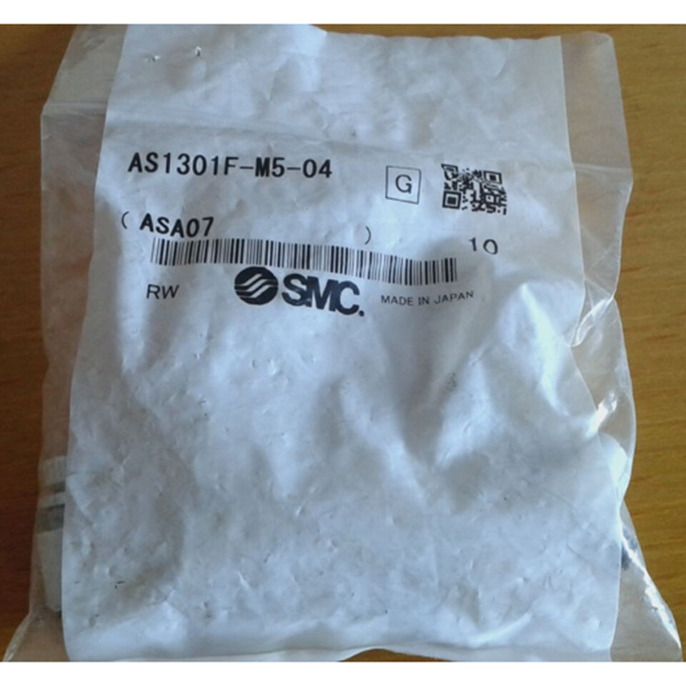 new 10PCS SMC AS1301F-M5-04 Throttle Valve AS1301FM504 - SMC