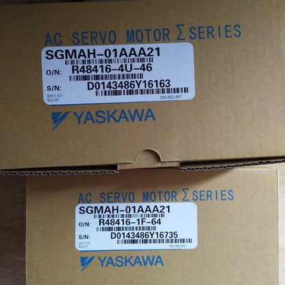 new 1PC Yaskawa SGMAH-01AAA21 AC Servo Motor ping
