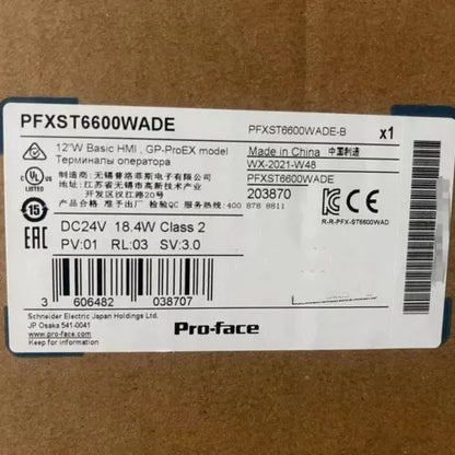new One PRO-FACE PFXST6600WADE Proface Touch Screen ping - NONE