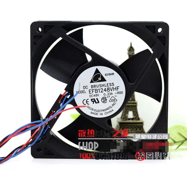 new 1PC 12CM with stall fan EFB1248VHF-ROO 48V 0.33A 12032 - SCHNEIDER ELECTRIC