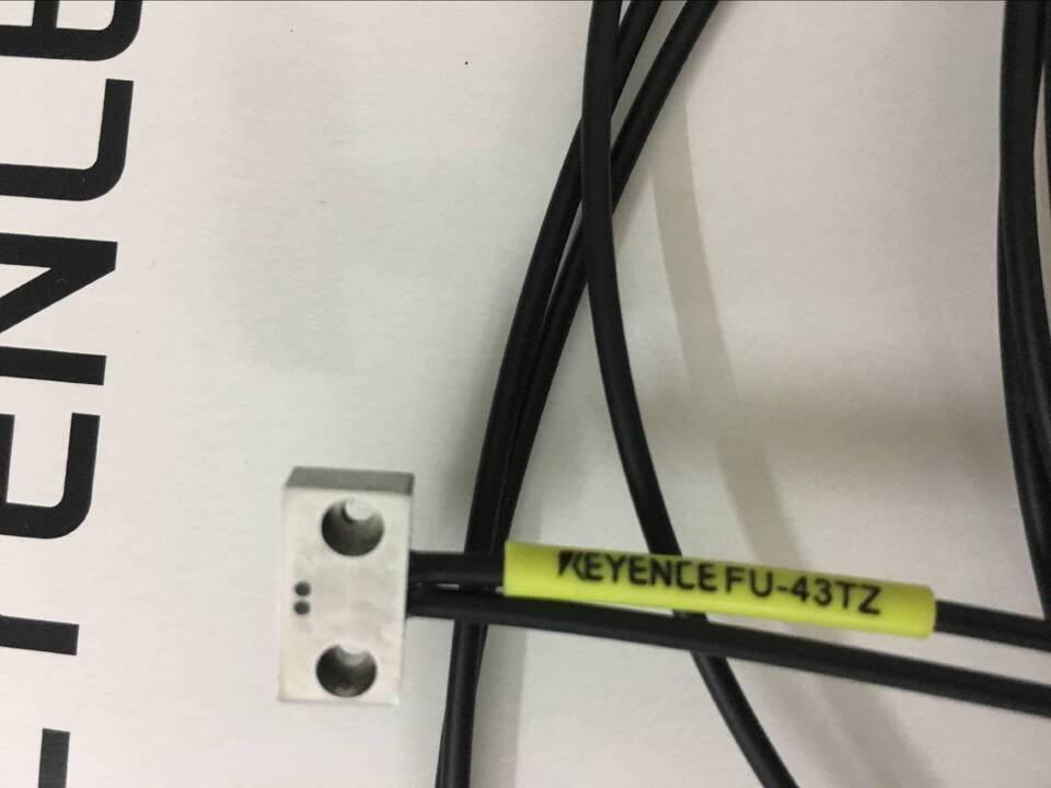 new Keyence FU-43TZ Fiber Optic Sensor Digital Fiber Unit FU43TZ - KEYENCE