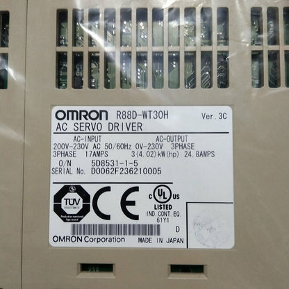 new One OMRON R88D-WT30H Servo Driver R88DWT30H ping - OMRON