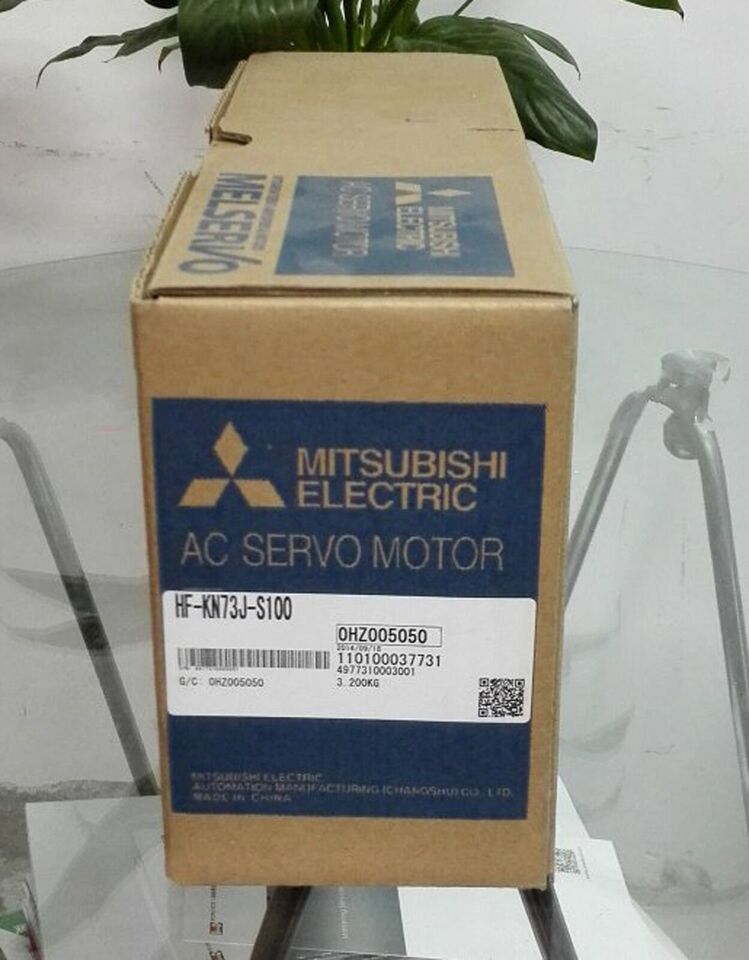 new One Mitsubishi HF-KN73J-S100 AC Servo Motor ping HFKN73JS100 - MITSUBISHI