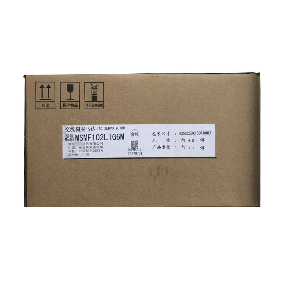 Panasonic MSMF102L1G6M servo motor model - PANASONIC