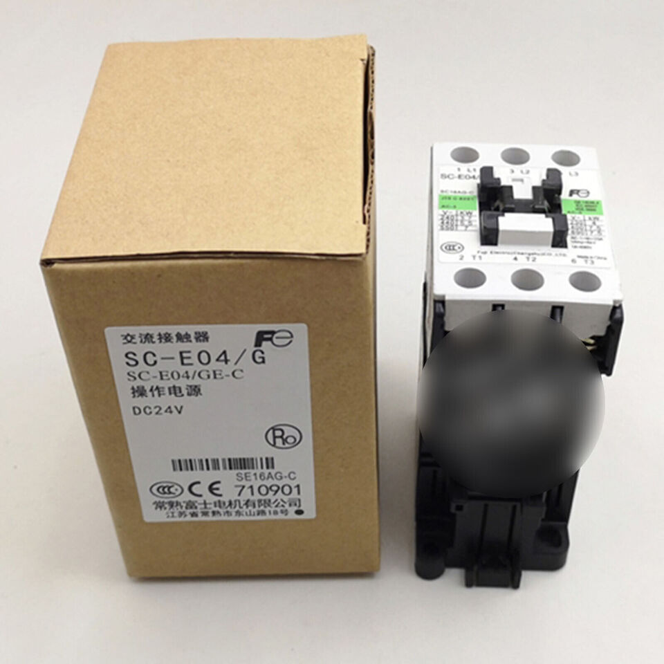 new Fuji SC-E04/G 24V Contactor 1PC SCE04/G - FUJI