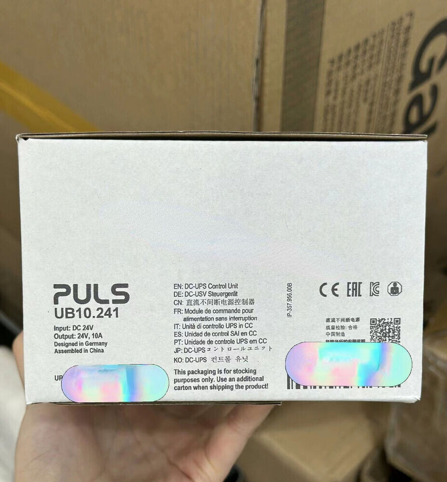 new UB10.241 PULS power supply UB10.241 By or - PULS POWER SOLUTIONS