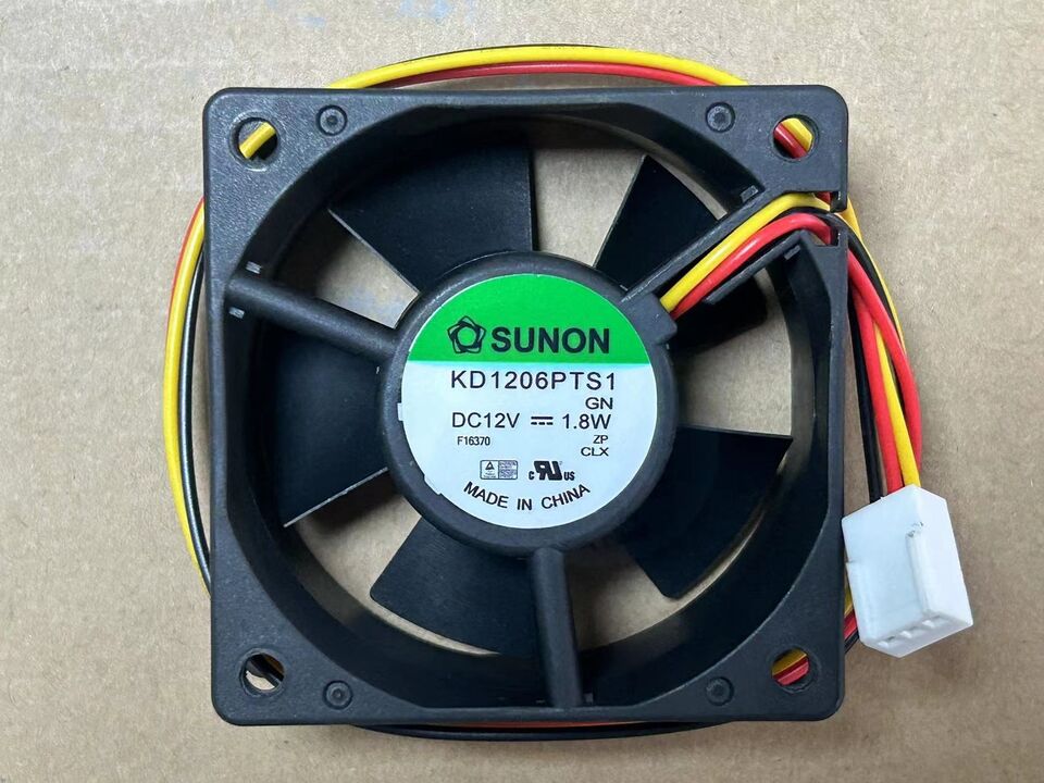 new 1PC 12V 1.8W 60x60x25mm 3 Pin Fan KD1206PTS1 DC - KOEED