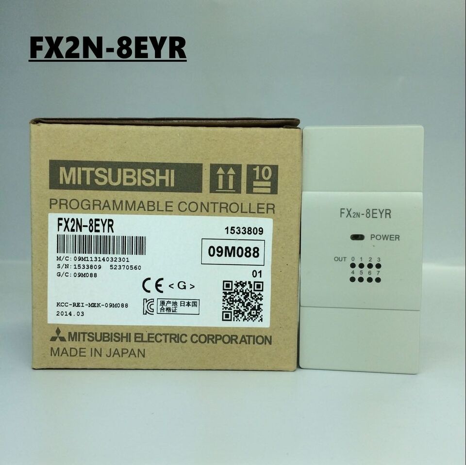 new Mitsubishi FX2N-8EYR Programmable Controller One FX2N8EYR - MITSUBISHI