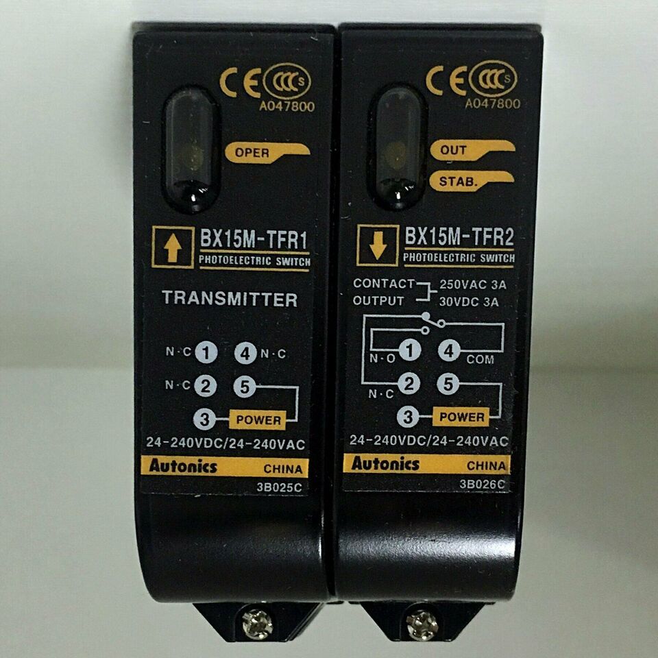 new Autonics BX15M-TFR Photoelectric Sensor One BX15MTFR - AUTONICS