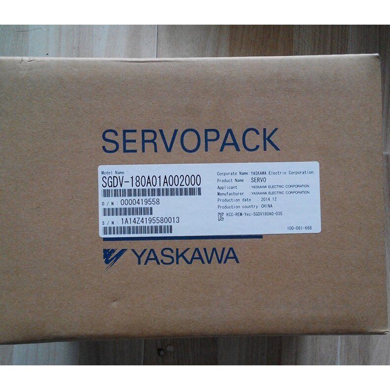 new YASKAWA SGDV-180A01A002000 Servo Drive SGDV180A01A002000 ping - YASKAWA
