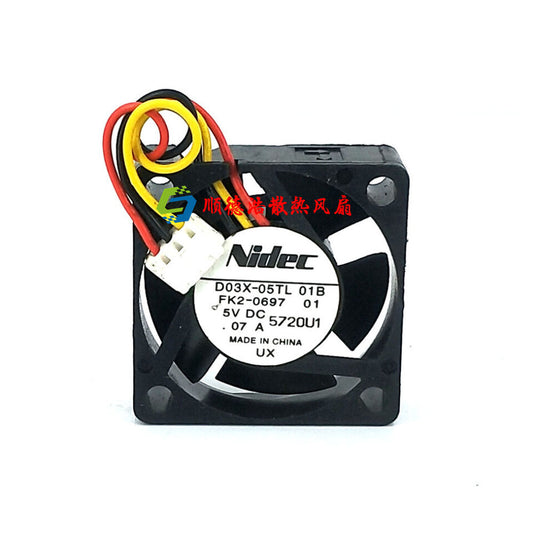 new 1PC ultra-quiet cooling fan D03X-05TL 3010 30 * 30 * 10MM 3CM 5V - TECHCOOL
