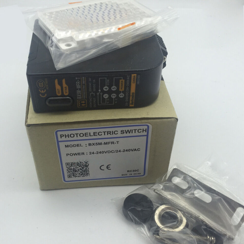 new Autonics BX5M-MFR-T Photoelectric Sensor  One BX5MMFRT