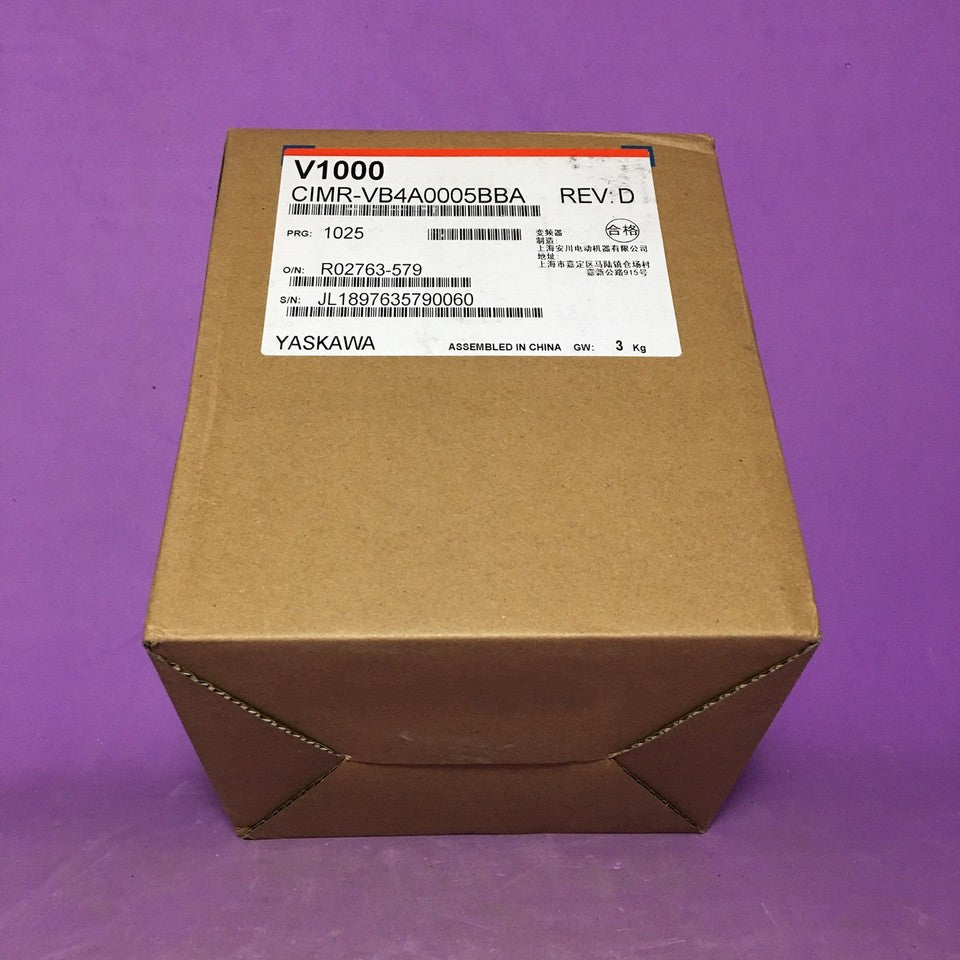 new 1PC Yaskawa CIMR-VB4A0005BBA Inverter ping
