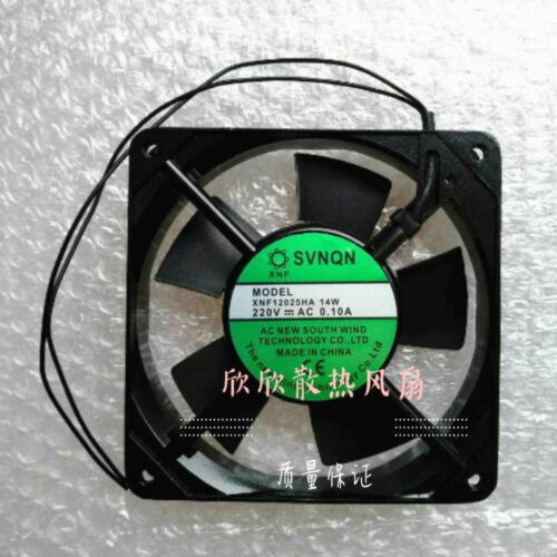 new 1PC SVNQN XNF12025HA 220V 0.10A 14W 12CM 12025 cooling fan