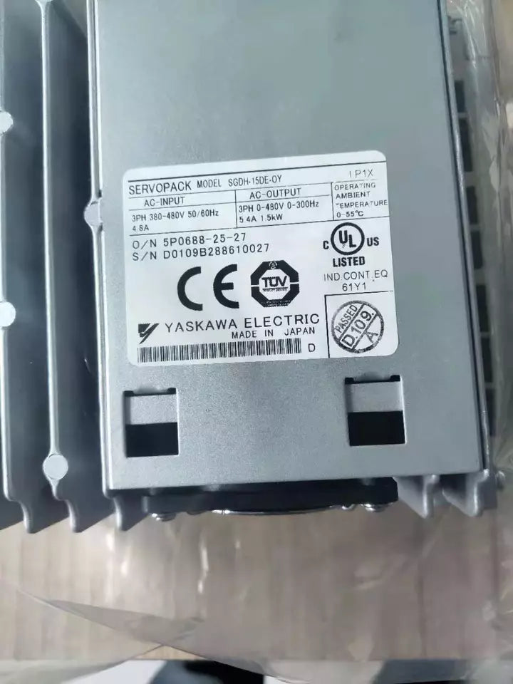 Yaskawa SGDH15DEOY Servo Driver - YASKAWA