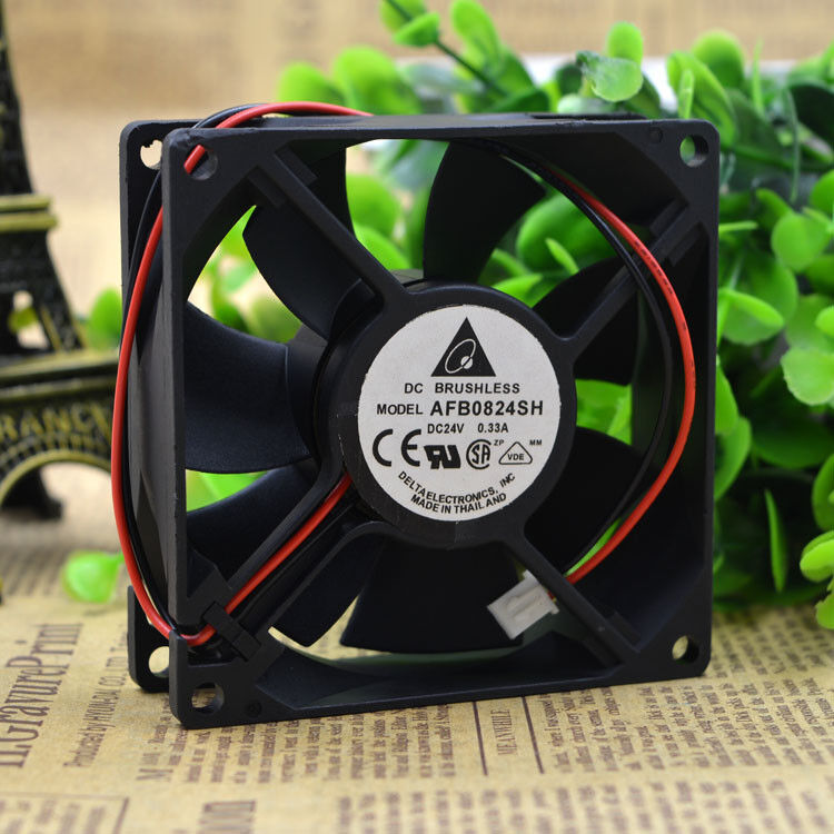 new 1PC 24V 0.33A 8CM wind volume inverter cooling fan AFB0824SH 8025 - KOEED