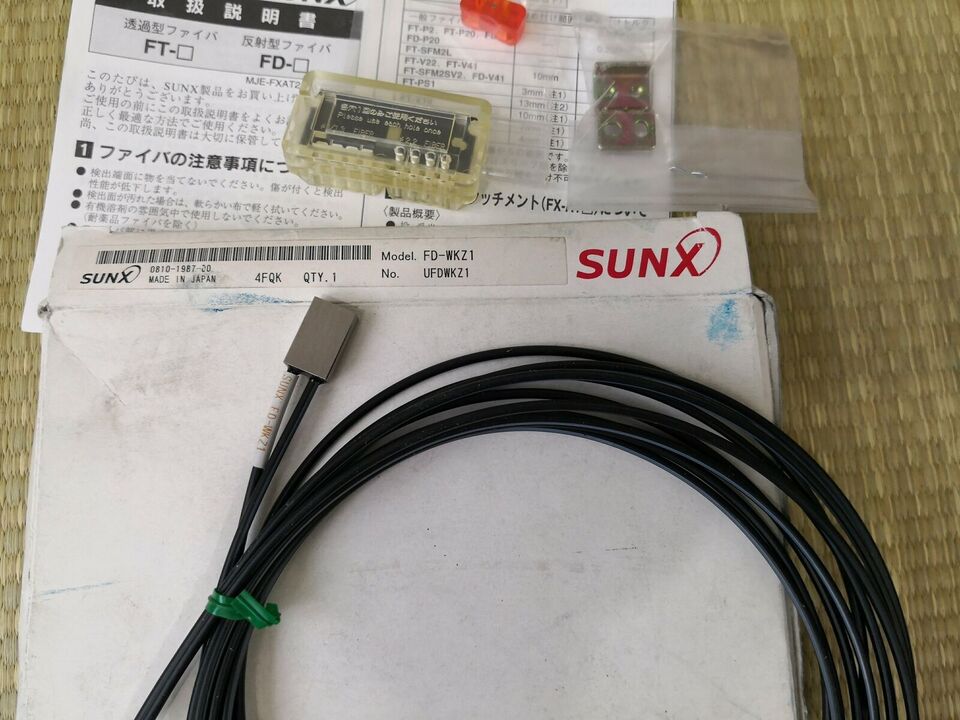 1-Piece Panasonic SUNX FDWKZ1 Fiber Optic Sensor Ping - PANASONIC