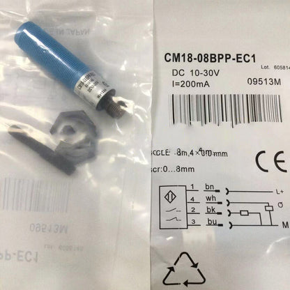 new SICK CM18-08BPP-EC1 Proximity Sensor One CM1808BPPEC1 - SICK