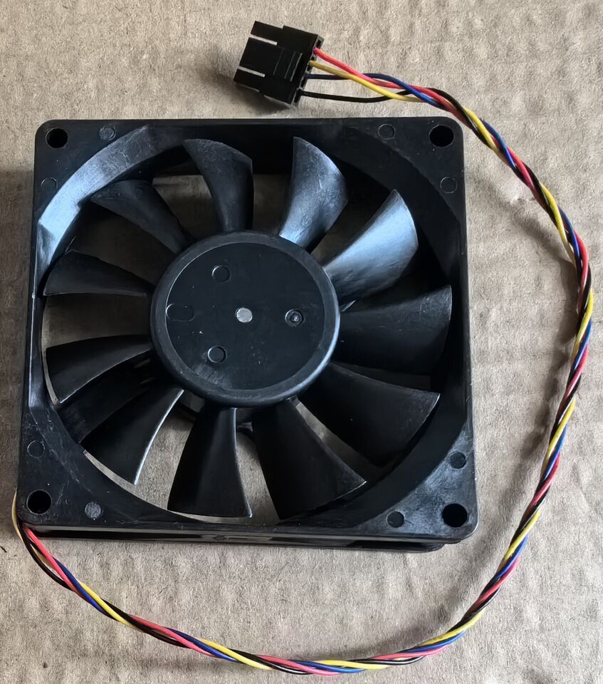 new 1PC four-wire temperature control ball fan 9PH0812P7S04 12V 0.26A 8015 - XYZ TECH SOLUTIONS