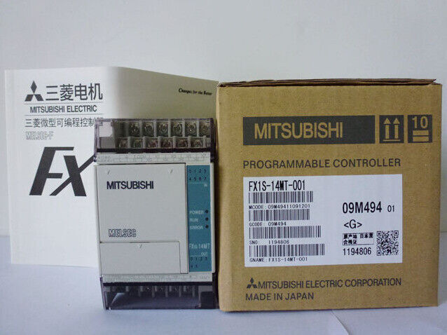 Mitsubishi FX1S-14MT-001 PLC Controller Unit - MITSUBISHI
