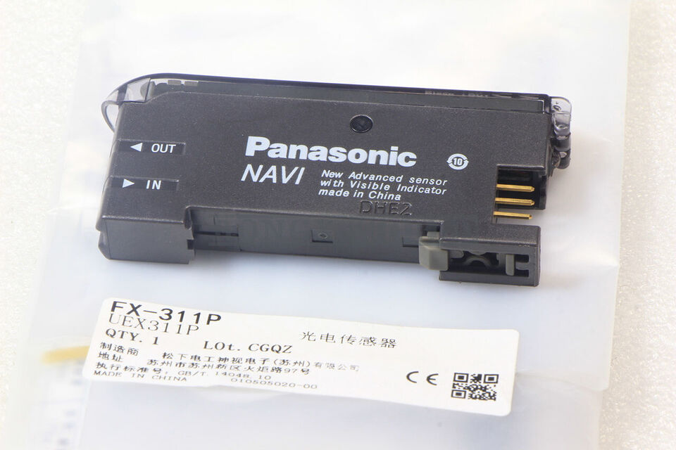 1PC Panasonic Sunx Fiber Amplifier FX311P with 10Gbps Support for High-Speed Networking - PANASONIC