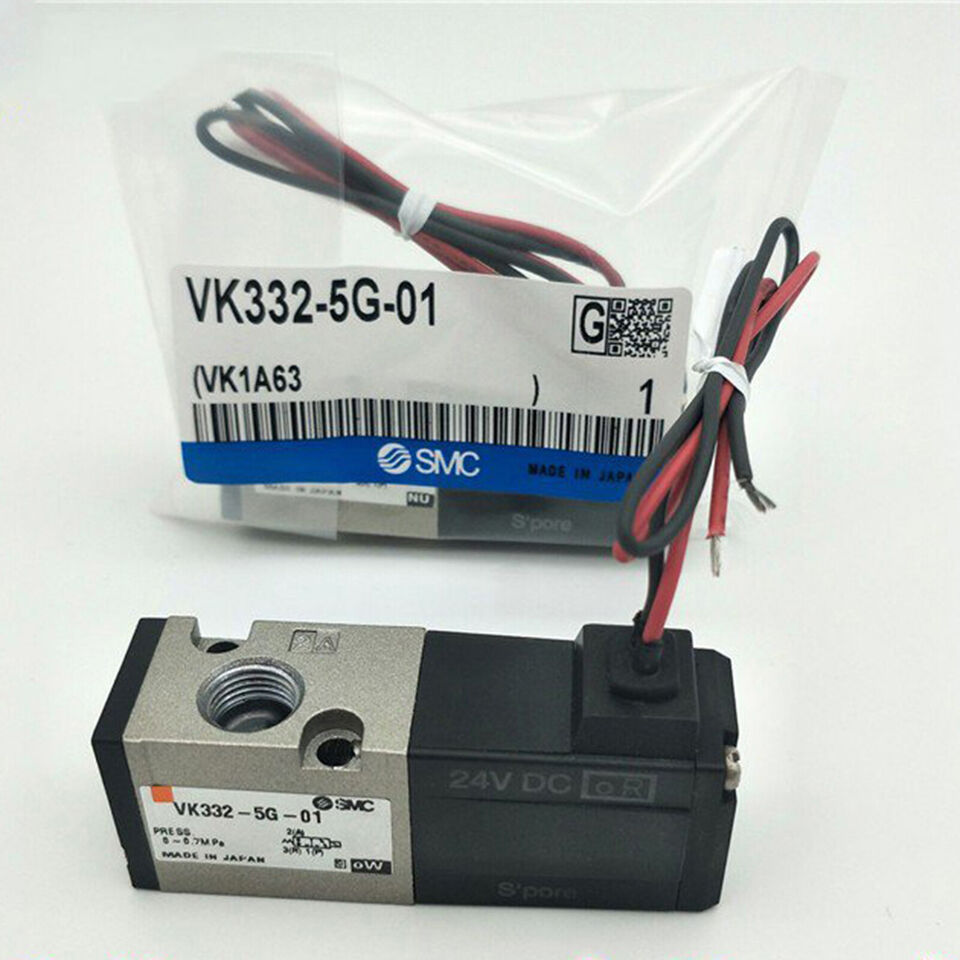1PC SMC VK3345G01 Solenoid Valve - SMC