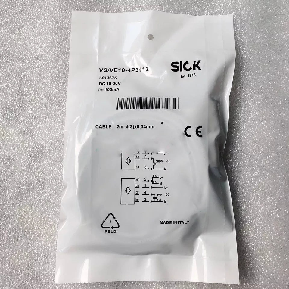 new 1PC Sick VS/VE18-4P3112 Photoelectric Sensor VS/VE184P3112 - SICK