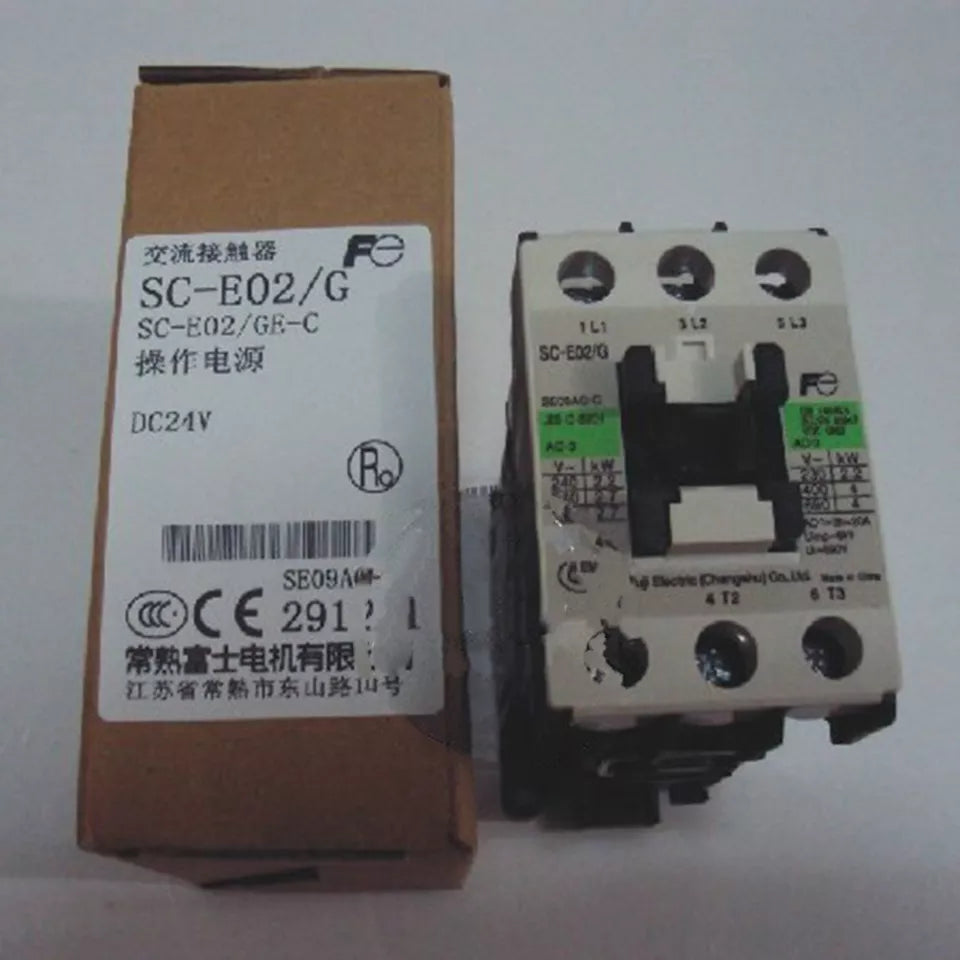 new 1PC Fuji SC-E02/G 24V AC Contactor - FUJI