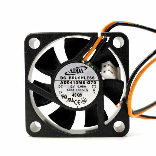 new 1PCS ADDA 4010 AD0412MS-G70 DC12V 0.08A 2 line 4CM fan