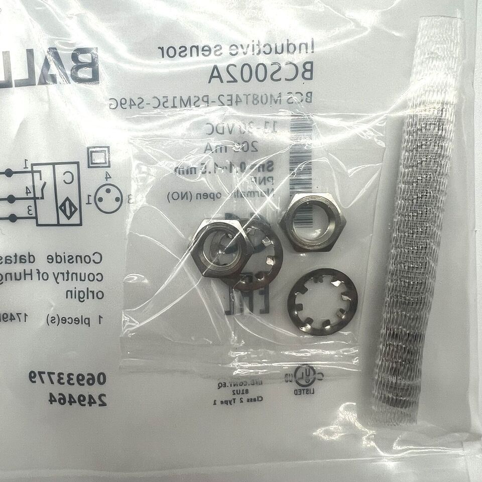 BALLUFF BES M08T4E2-PSM15C-S49G Proximity Switch - BALLUFF