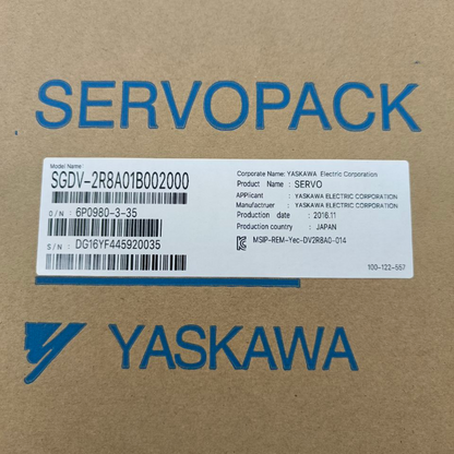 new Yaskawa SGDV-2R8A01B002000 AC Servo Drive ping 1PC - YASKAWA