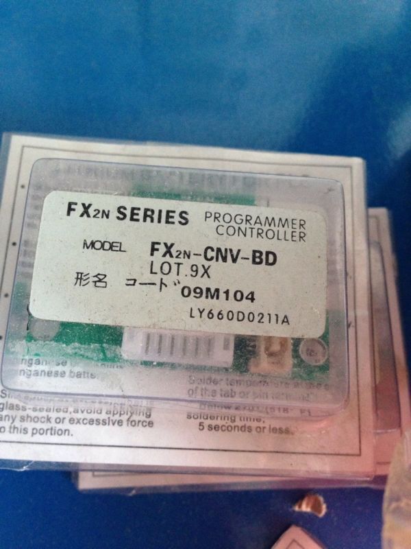 new Mitsubishi FX2N-CNV-BD PLC Transform Adapter One FX2NCNVBD - MITSUBISHI