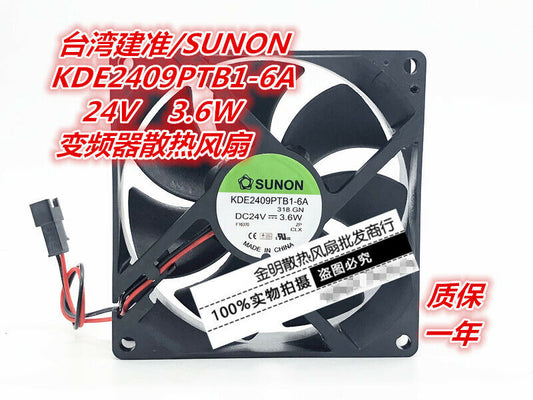 new 1PC inverter cooling fan 9025 9CM 24V 3.6W KDE2409PTB1-6A - KRONO