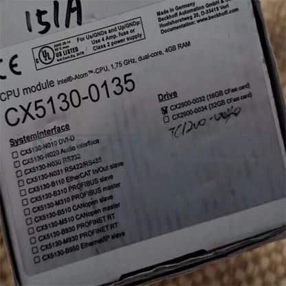 new ONE Beckhoff CX5130-0135 Controller - BECKHOFF