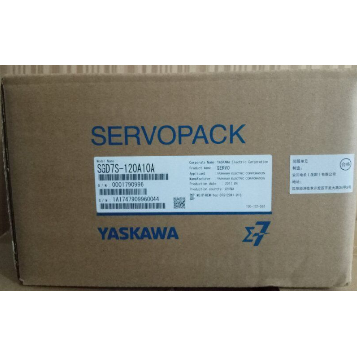 new 1PC Yaskawa SGD7S-120A10A AC Servo Drive In Box ping - YASKAWA
