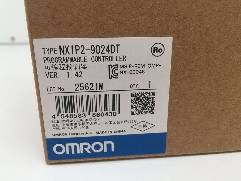 new 1PCS Omron NX1P2-9024DT In Box PLC Module NX1P29024DT