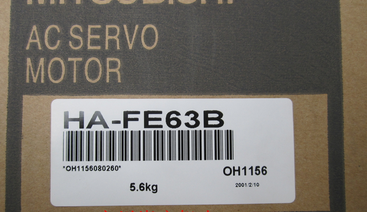 new 1PC Mitsubishi HA-FE63B Servo Motor In Box ping - MITSUBISHI