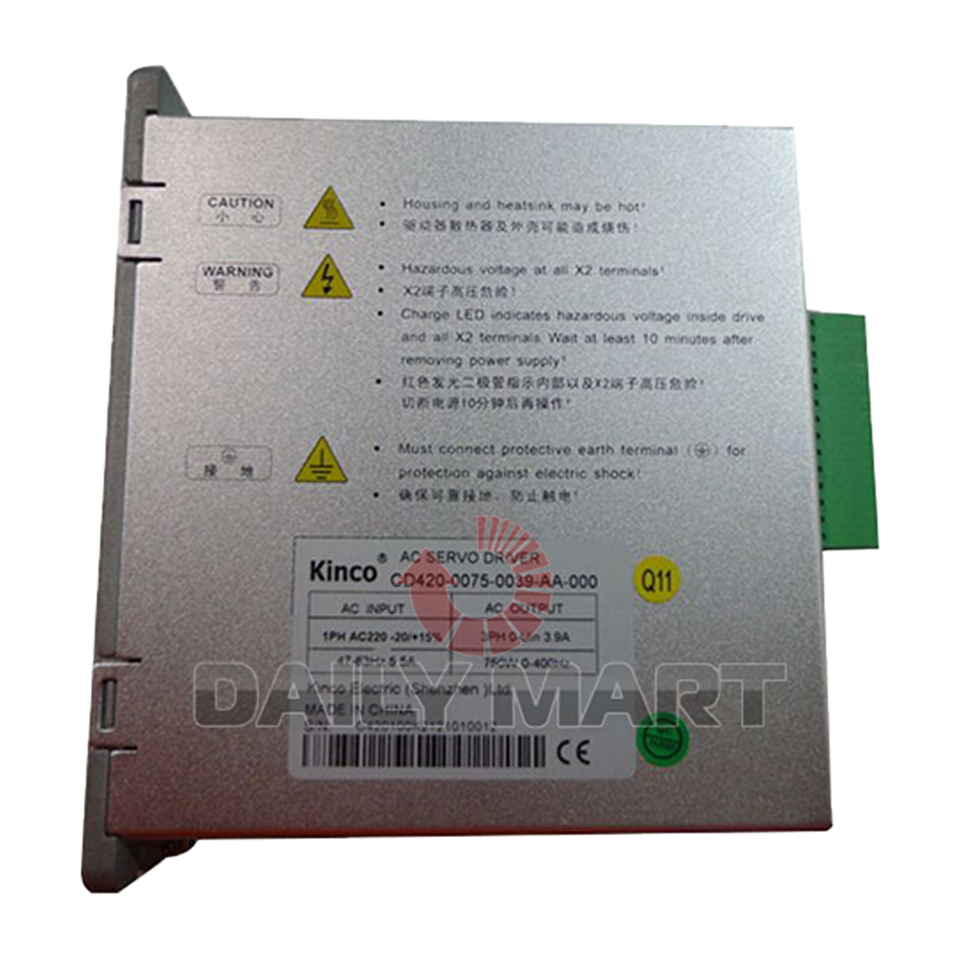 used  & Tested KINCO CD420-0075-0039-AA-000 Servo Drive