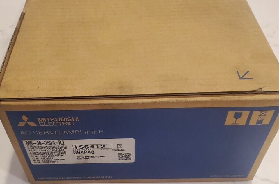 new 1PC Mitsubishi MR-J4-350A-RJ Servo Driver MRJ4350ARJ In Box - MITSUBISHI