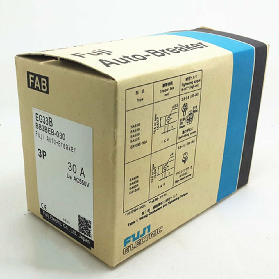 Fuji EG33B 30A Circuit Breaker - FUJI