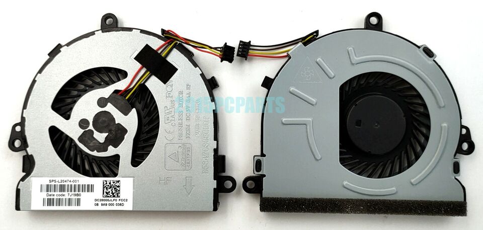 new 1PC  DC28000JLF0 FS470805CLOT L20474-001  15-DB CPU Cooling Fan