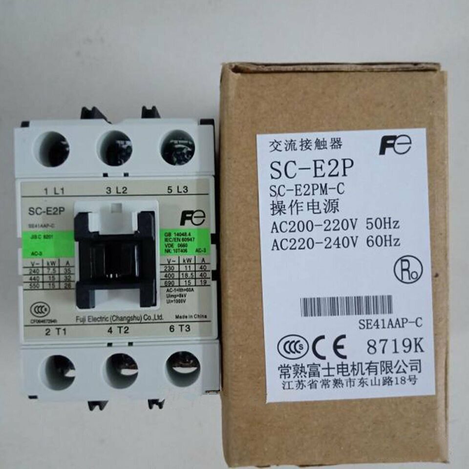 new Fuji SC-E2P AC220V Contactor 1PC SCE2P - FUJI