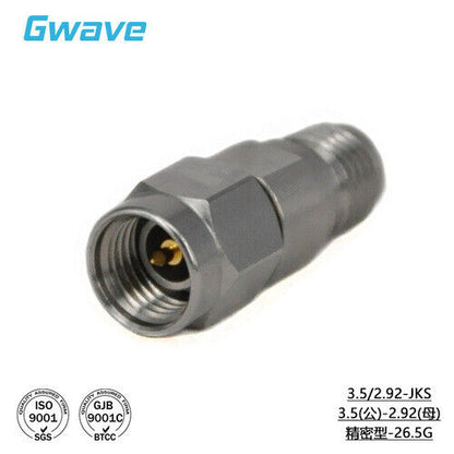 new 1PCS 3.5mm To 2.92mm Adapter 3.5/2.92-JJS JKS KJS KKS RF Adapter DC-26.5G - KOEED